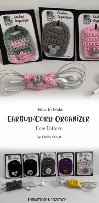 Earbud/Cord Organizer By Emily Stout