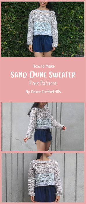 Sand Dune Sweater By Grace Forthefrills
