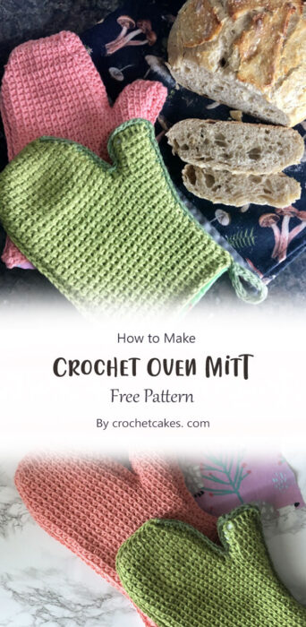Crochet Oven Mitt By crochetcakes. com