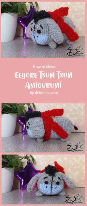 Eeyore Tsum Tsum Amigurumi By delinlea. com