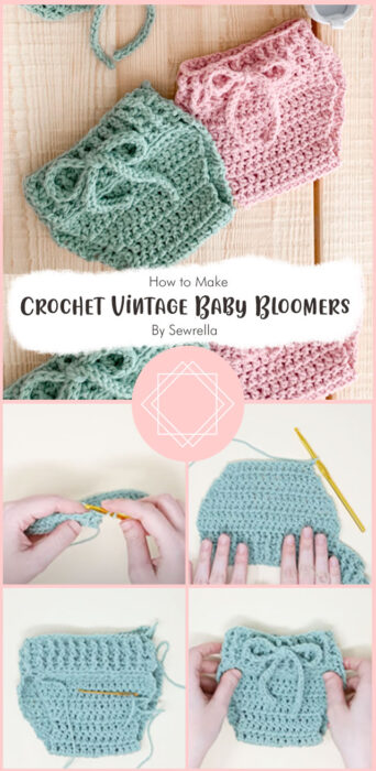 Crochet Vintage Baby Bloomers By Sewrella