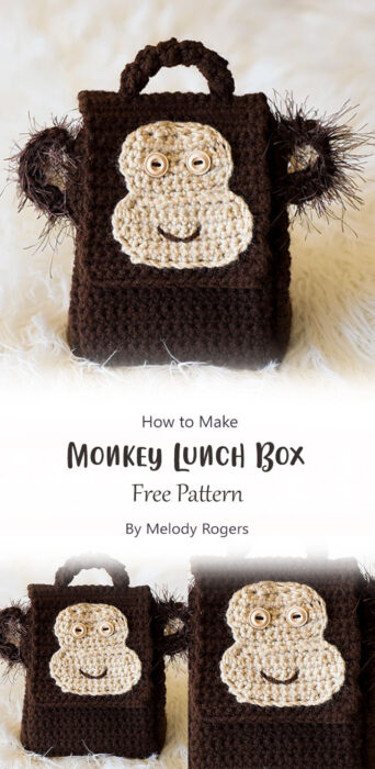 Monkey Lunch Box By Melody Rogers