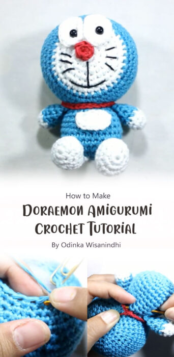 Doraemon Amigurumi Crochet Tutorial By Odinka Wisanindhi