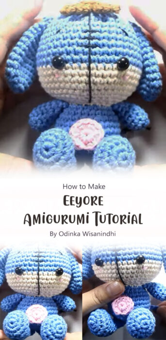 Eeyore - Amigurumi Tutorial By Odinka Wisanindhi