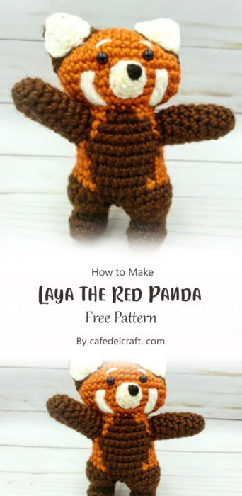 Laya the Red Panda By cafedelcraft. com