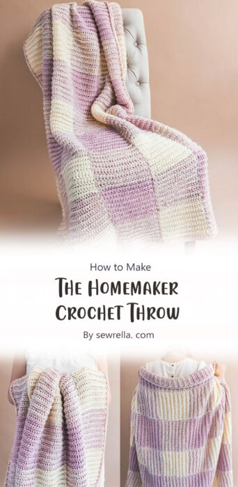 The Homemaker Crochet Throw By sewrella. com