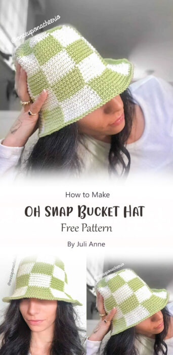 Oh Snap Bucket Hat By Juli Anne