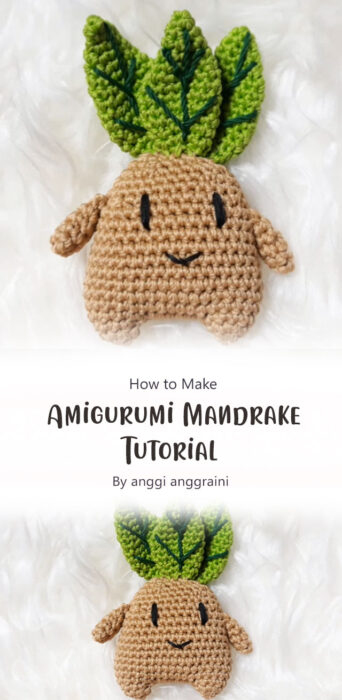 Amigurumi Mandrake Tutorial By anggi anggraini