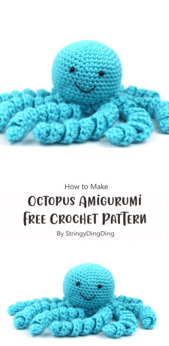 Octopus Amigurumi - Free Crochet Pattern By StringyDingDing