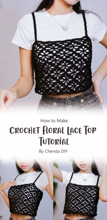 Pretty Lace Top Free Crochet Pattern Ideas - Carolinamontoni.com