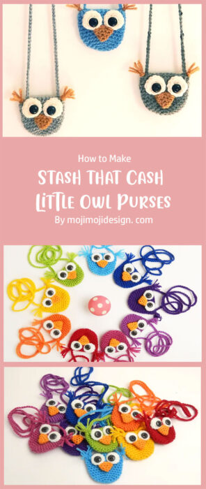 Stash that Cash - Little Owl Purses By mojimojidesign. com