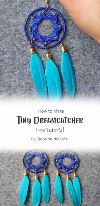 How to Weave Tiny Dreamcatcher By Globe Studio One