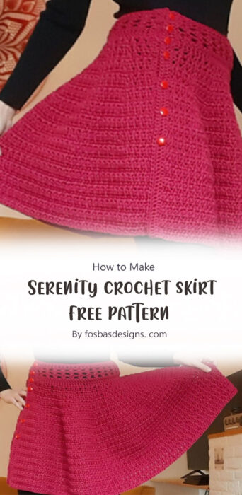 Serenity crochet skirt free pattern By fosbasdesigns. com