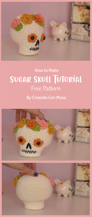 Sugar Skull Tutorial By Creando Con Musa