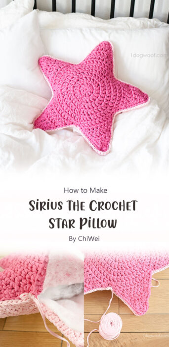 Sirius the Crochet Star Pillow By ChiWei