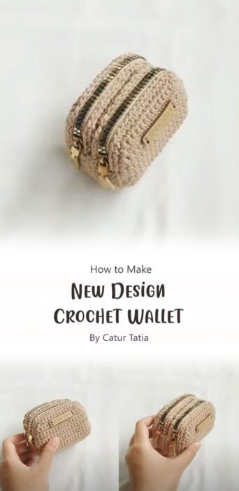 New Design Crochet Wallet By Catur Tatia
