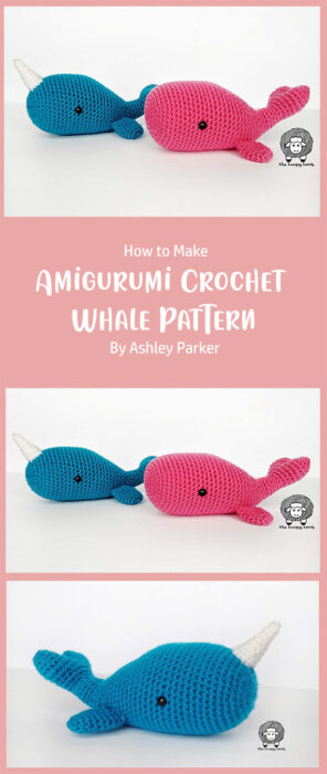 Amigurumi Crochet Whale Pattern By Ashley Parker