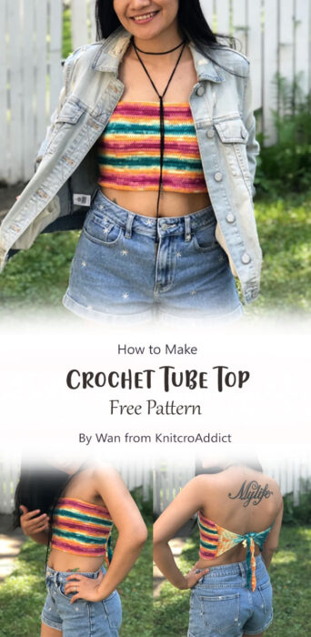 Crochet Tube Top By Wan from KnitcroAddict
