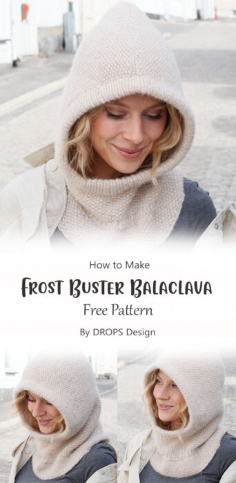 Frost Buster Balaclava By DROPS Design