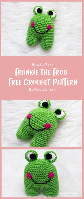 Frankie the Frog - Free Crochet Pattern By Nicole Chase
