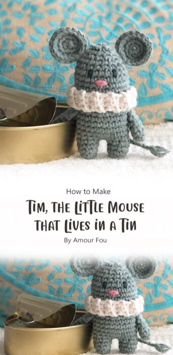 Tim, the Little Mouse that Lives in a Tin By Amour Fou