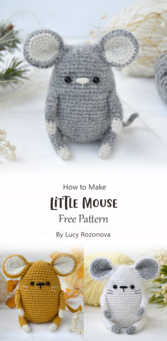 Little Mouse By Lucy Rozonova