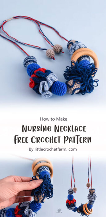 Nursing Necklace Free Crochet Pattern By littlecrochetfarm. com