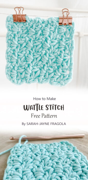 Wattle Stitch By SARAH-JAYNE FRAGOLA