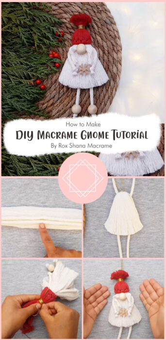 DIY Macrame Gnome Tutorial By Rox Shana Macrame