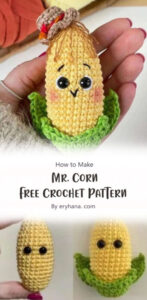Amigurumi Corn: A Deliciously Adorable Craft Free Crochet Patterns