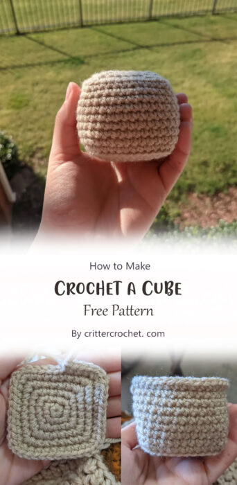 Crochet a Cube By crittercrochet. com
