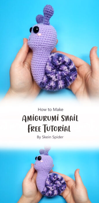 Amigurumi Snail By Skein Spider