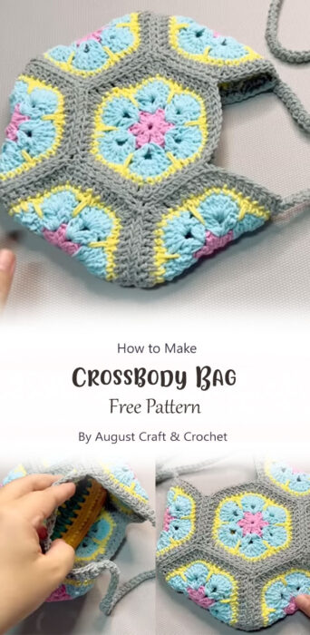 Crossbody Bag By August Craft & Crochet