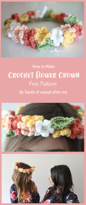 Patpat Matching Dresses and Crochet Flower Crown By Sarah of repeat after me