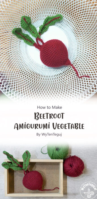 Beetroot - Amigurumi Vegetable with Montessori approach By WyTenTeguj