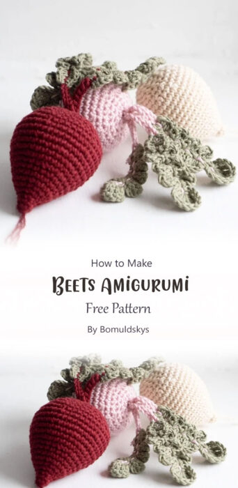 Beets Amigurumi By Bomuldskys