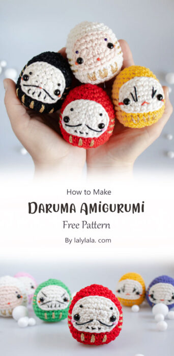 Daruma Amigurumi By lalylala. com