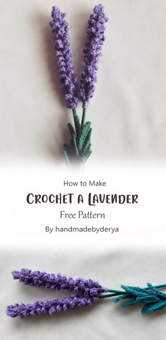 How to Crochet a Lavender By handmadebyderya