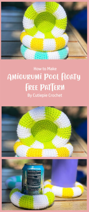 Amigurumi Pool Floaty Pattern By Cutiepie Crochet