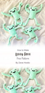 Hop Into Crafting: Adorable Leggy Frog Free Crochet Pattern Ideas
