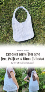 Eco-Friendly: Crochet Mesh Bag Free Pattern & Tutorial Ideas ...