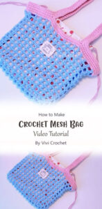 Eco-Friendly: Crochet Mesh Bag Free Pattern & Tutorial Ideas ...