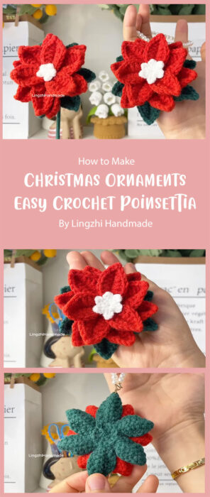 Crochet Christmas Ornaments - Easy Crochet for Beginners By Lingzhi Handmade